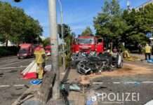 Verkehrsunfall in der Mainzer Straße
