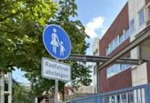 Polizei kontrolliert Fußweg durchs Viadukt