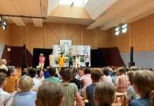 Nachhaltig unterwegs: AOK-Kindertheater „Henrietta“ begeistert