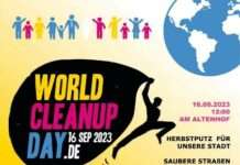 World Cleanup Day in Kaiserslautern am 16. September