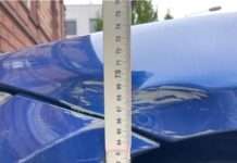 Auf LIDL Parkplatz Auto angefahren und abgehauen