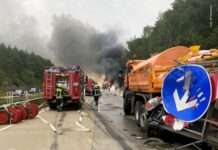 Lkw-Unfall mit erheblichen Auswirkungen