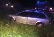 Unter Alkoholeinwirkung Kreisel überfahren