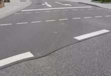 Asphaltarbeiten in Morlautern