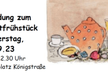 Marktfrühstück auf dem Donnerstagsmarkt, 21.09. und vieles mehr…