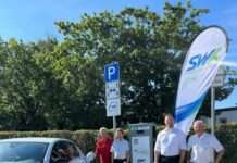 Neuer eCarSharing Standort auf dem Parkplatz der TSG in der Hermann-Löns-Straße eröffnet