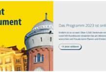 Offene Türen zum 30. Tag des offenen Denkmals