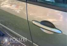 Wer hat das Fahrzeug beschmiert?