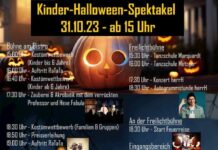 Kinder Halloween Spektakel am 31. Oktober – Gartenschau