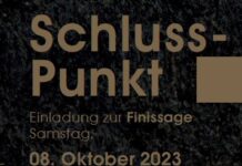 Alles hat ein Ende: Finissage-Schluss-Punkt