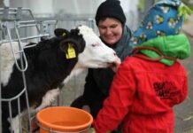 Kleinkindern zeigen, woher Lebensmittel kommen