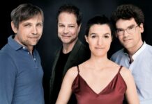 „Brecht im Spiegel“ – Kammerkonzert mit dem delian::quartett und Angela Winkler