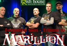 Forgotten Sons-Tribute to Marillion/Fish, Irish House