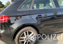 Wer hat das Fahrzeug zerkratzt?