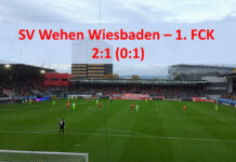 Auswärtsniederlage in Wiesbaden: FCK unterliegt 1:2