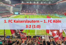 3:2 gegen den 1. FC Köln – FCK zieht ins Pokal-Achtelfinale ein