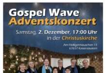 Konzert von „Gospel Wave“ in der Christuskirche