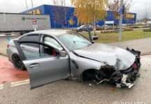 Unfall mit verletztem Fahrer