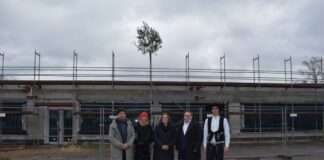 Richtfest an der Schillerschule – Neubau wird voraussichtlich Anfang 2025 fertig sein