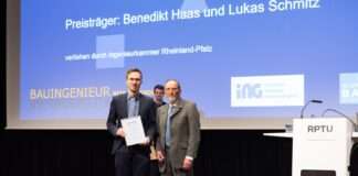 Ingenieurkammer ehrt Kaiserslauterer Absolvent der RPTU