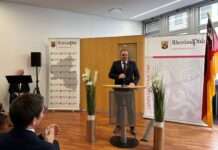 Amtseinführung von Frank Gautsche als neuer Vizepräsident des Landeskriminalamtes