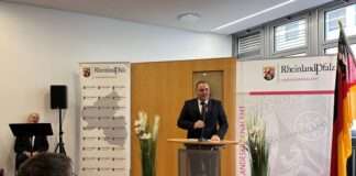 Amtseinführung von Frank Gautsche als neuer Vizepräsident des Landeskriminalamtes