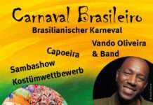 Carnaval Brasil in der Fruchthalle zu 200 Jahren Einwanderung nach Brasilien