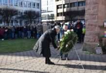 Oberbürgermeisterin wirbt für Demokratie und Weltoffenheit