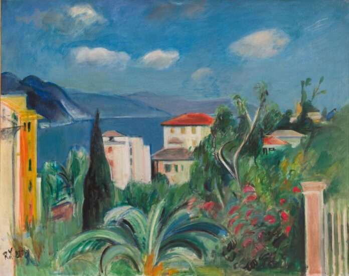 Rudolf-Levy_Blick-auf-die-Bucht-von-Rapallo_1933_Privatbesitz_kl