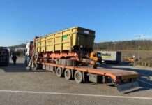 Ladung deutlich zu hoch…….