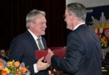 Offizielle Amtseinführung des neuen Behördenleiters des Polizeipräsidiums Westpfalz