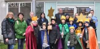 Sternsinger bringen Segen für die Polizei in der Westpfalz