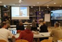 Dr. Wolfgang Franz informiert beim Sportbund Pfalz über die Behandlung chronischer Kniebeschwerden mit Hilfe körpereigener Heilungskräfte