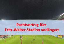 Pachtvertrag fürs Fritz-Walter-Stadion verlängert