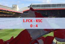 Derbyniederlage: FCK unterliegt Karlsruhe mit 0:4