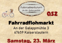 Fahrradflohmarkt im März und Stadtteilfest im Mai