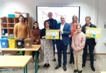 St.-Franziskus-Gymnasium und -Realschule mit neuen Abfalltrennsystemen