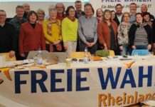 FREIE WÄHLER Kaiserslautern stellen Ihre Kandidaten zur Kommunalwahl 2024 auf