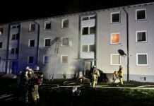 Kellerbrand: Mehrfamilienhaus evakuiert
