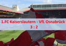 Wahnsinn in der Nachspielzeit: FCK gewinnt 3:2 gegen Osnabrück