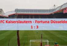 Düsseldorf dreht das Spiel – 1:3 Niederlage gegen die Fortuna