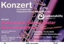 Konzert Lebenshilfe in der Apostelkirche