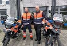 Schnelle Hilfe auf 2 Rädern – Neue Malteser Motorradstaffel im vielfältigen Einsatz