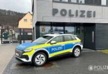 Erster rein elektrischer Streifenwagen im Einsatz