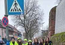 Integrierten Gesamtschule (Goetheschule) – Neun Schülerlotsen ausgebildet