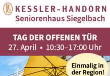 Wohnen im Alter – Kessler-Handorn Seniorenhaus Siegelbach lädt ein zum Tag der offenen Tür
