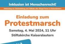 Aktionstag zur Gleichstellung von Menschen mit Beeinträchtigungen