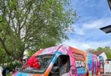 Allzeit gute und sichere Fahrt – das Jugendmobil wurde im Grübentälchen eingeweiht