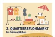 Quartiersflohmarkt im Grübentälchen