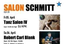 Veranstaltungen im April, Salon Schmitt